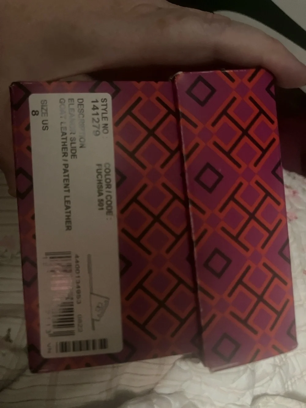 Tory Burch shiny patent